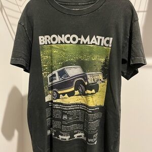 Abercrombie & Fitch Black Bronco-Matic Tee
